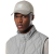 Casquette Ghost coton gris écusson logo gris clair