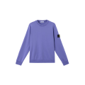 Sweat-shirt ras-du-cou molleton coton bio violet lavande