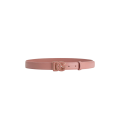 Ceinture cuir rose logo DG rose