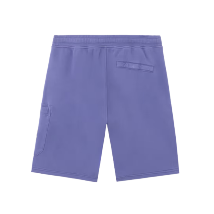 Short cargo STONE ISLAND coton violet lavande poches cordon taille élastique