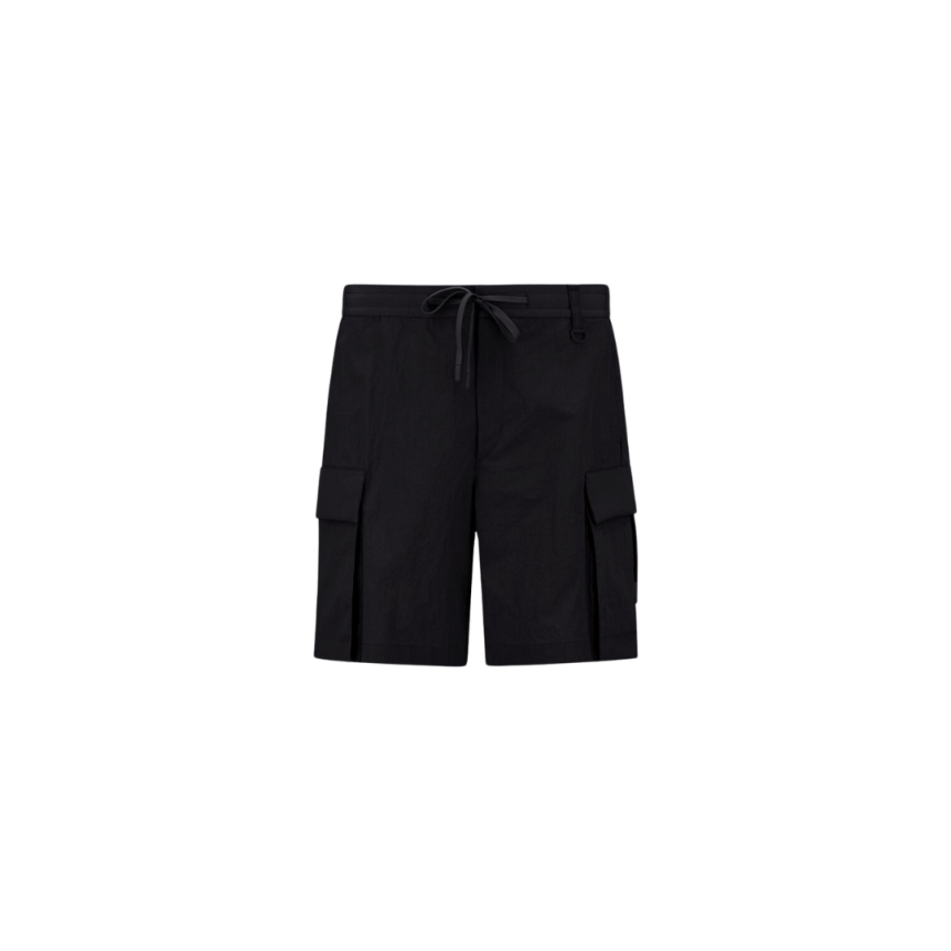 Short cargo HERNO Laminar nylon dobby noir