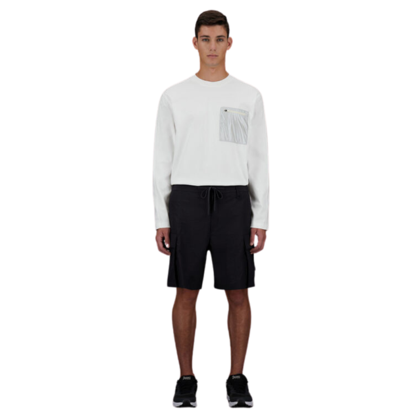 Short cargo HERNO Laminar nylon dobby noir