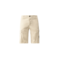 Short cargo coton stretch doux blanc poche verre lunette