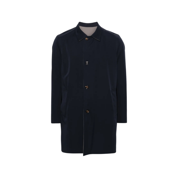 Manteau Imperméable KIRED Ben Bleu marine réversible beige