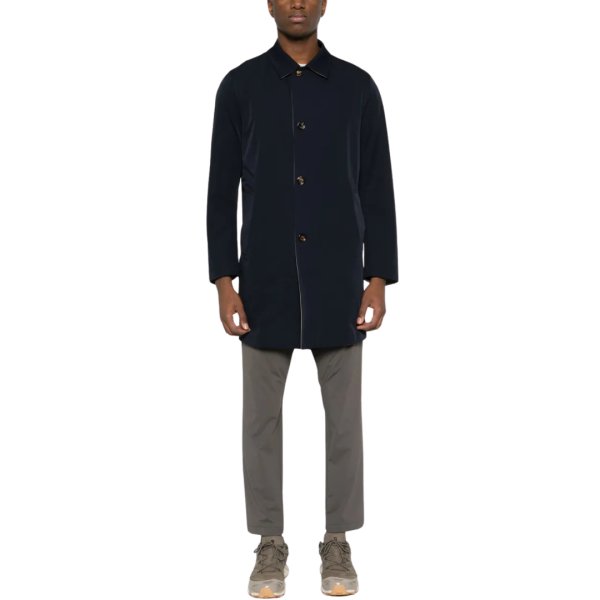 Manteau Imperméable KIRED Ben Bleu marine réversible beige