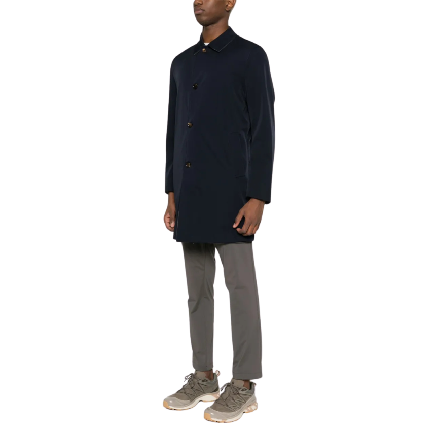 Manteau Imperméable KIRED Ben Bleu marine réversible beige