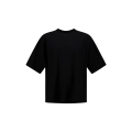 T-shirt col rond coton noir Collection Laminar