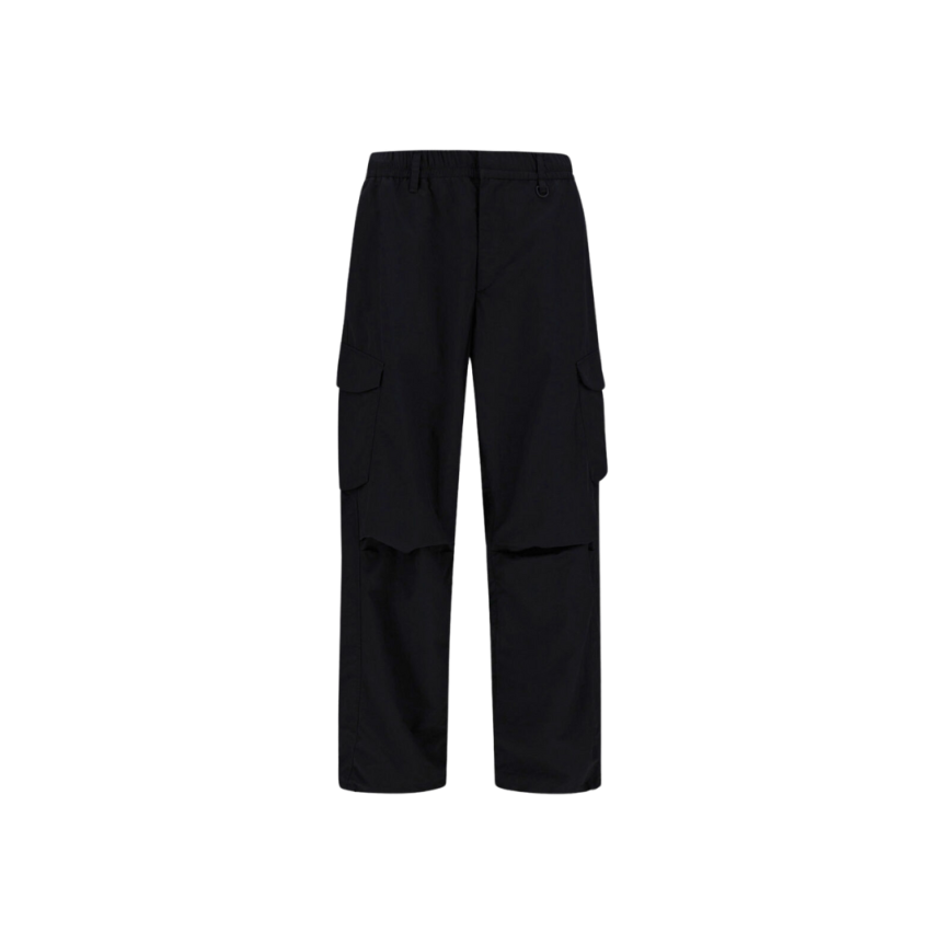 Pantalon cargo HERNO élastique nylon stretch noir Collection Laminar