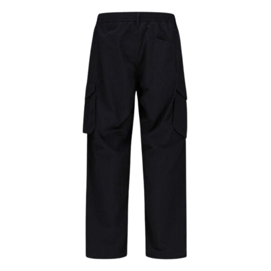 Pantalon cargo HERNO élastique nylon stretch noir Collection Laminar