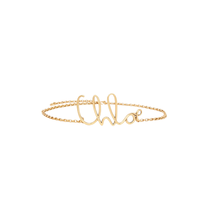 Ceinture CHLOE Iconic chaine laiton doré réglable Chloé