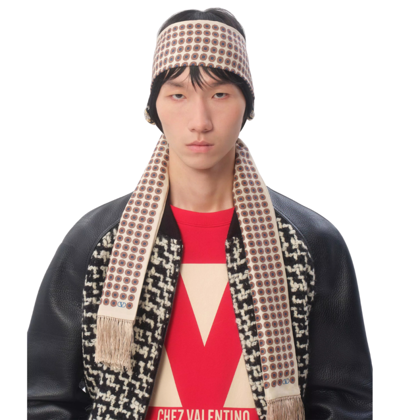 TEDDY TWEED NOIR+MCHES CUIR