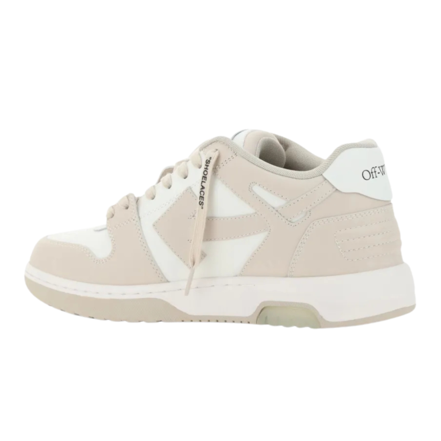 Baskets OFF WHITE Out of Office polyester beige blanc