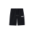 Short de survêtement coton noir spray arrow blanc