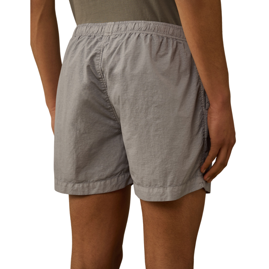 Short de bain CP COMPANY Flatt nylon gris delavé