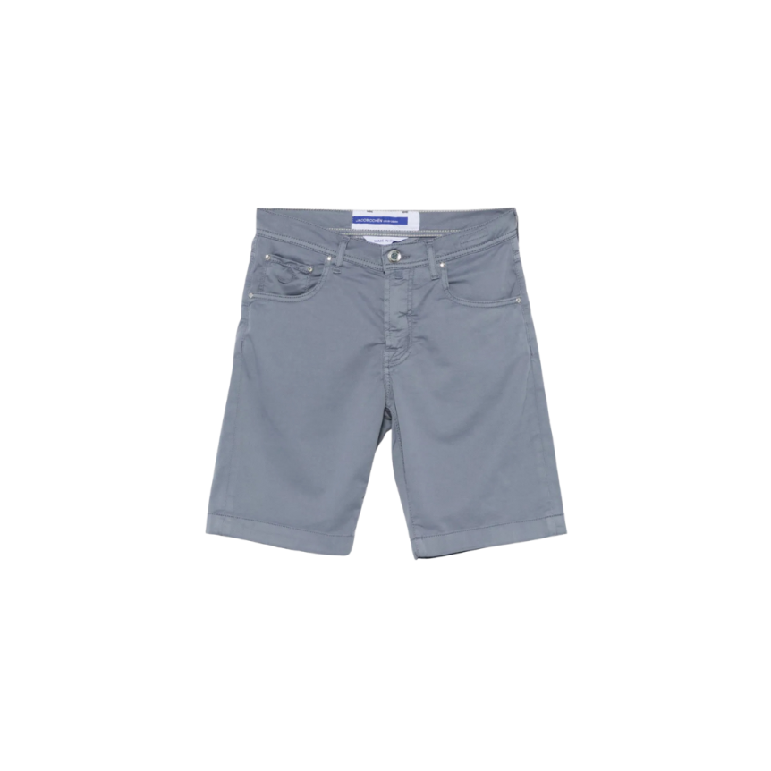 Short JACOB COHEN Nicolas coton bleu clair 5 poches