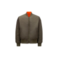 Blouson bomber réversible Neper Moncler x Mercedes-Benz by NIGO nylon kaki orange