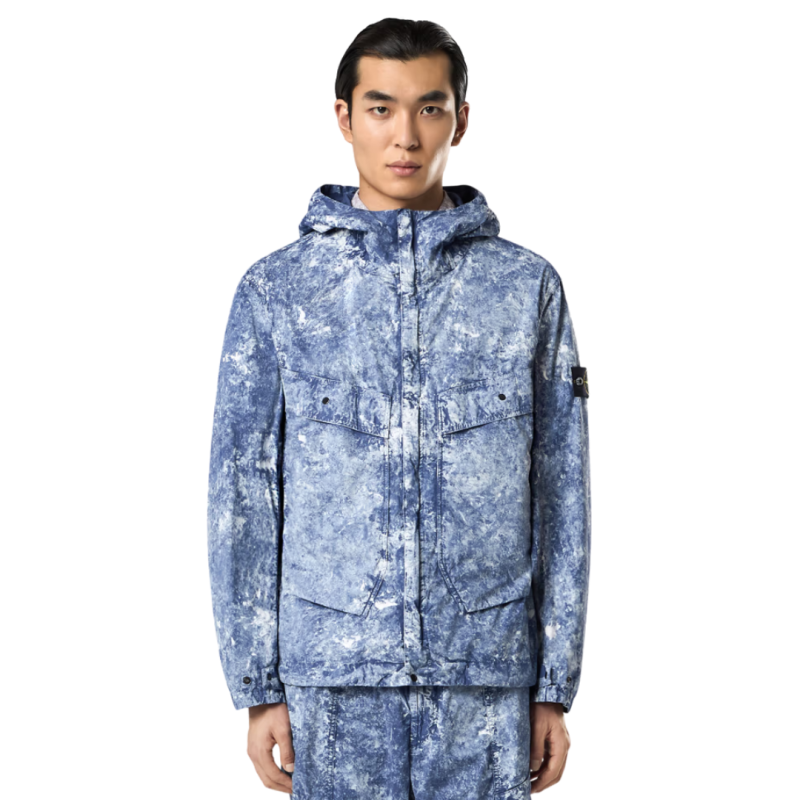 Blouson zippé à capuche...