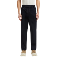 Pantalon Chino gabardine coton bleu marine cordon taille