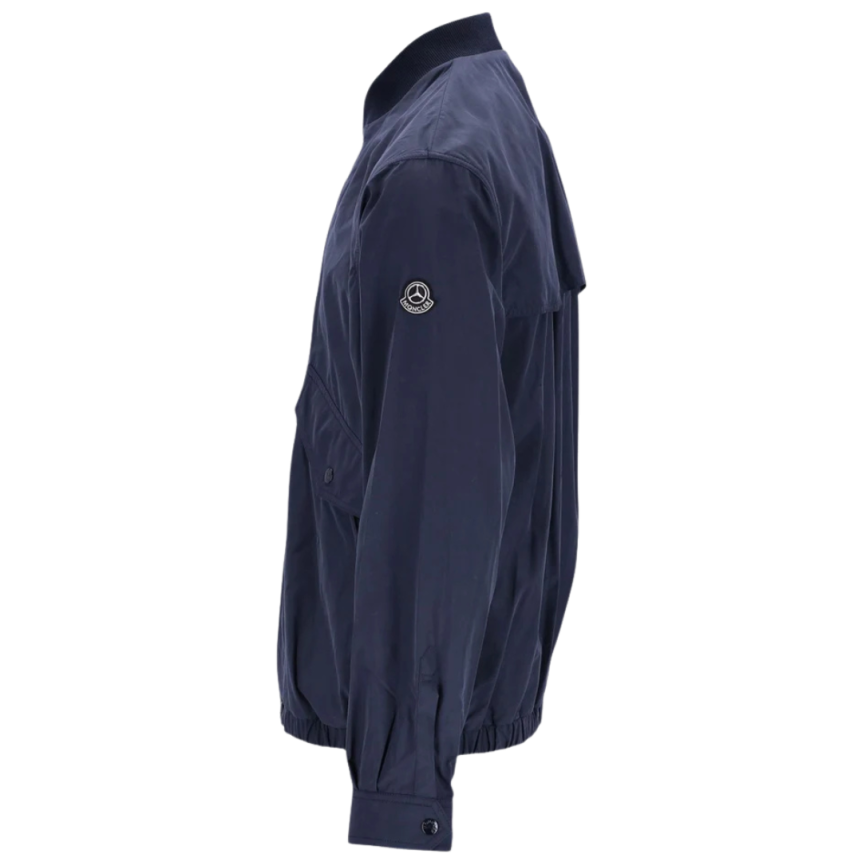 Blouson bomber Tatenen bleu marine Moncler X Mercedes by NIGO