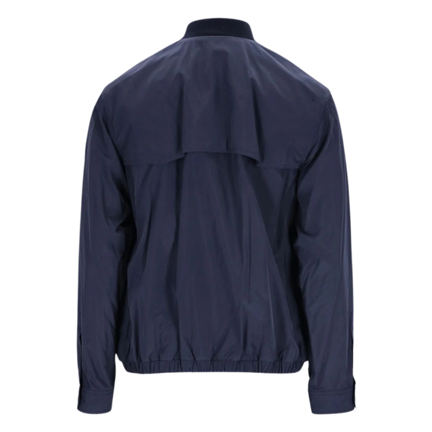 Blouson bomber Tatenen bleu marine Moncler X Mercedes by NIGO