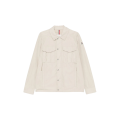 Surchemise Frema veste bouton pression nylon beige
