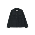 Surchemise Frema veste bouton pression nylon noir