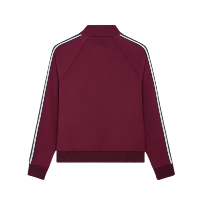 Veste de survêtement CELINE jersey viscose bordeaux écusson blason