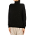 Pull col roulé noir sequins