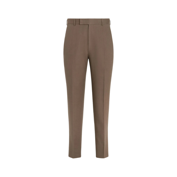 Pantalon ZEGNA Oasi lin marron