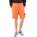 Short cargo coton orange papaye poches cordon taille élastique