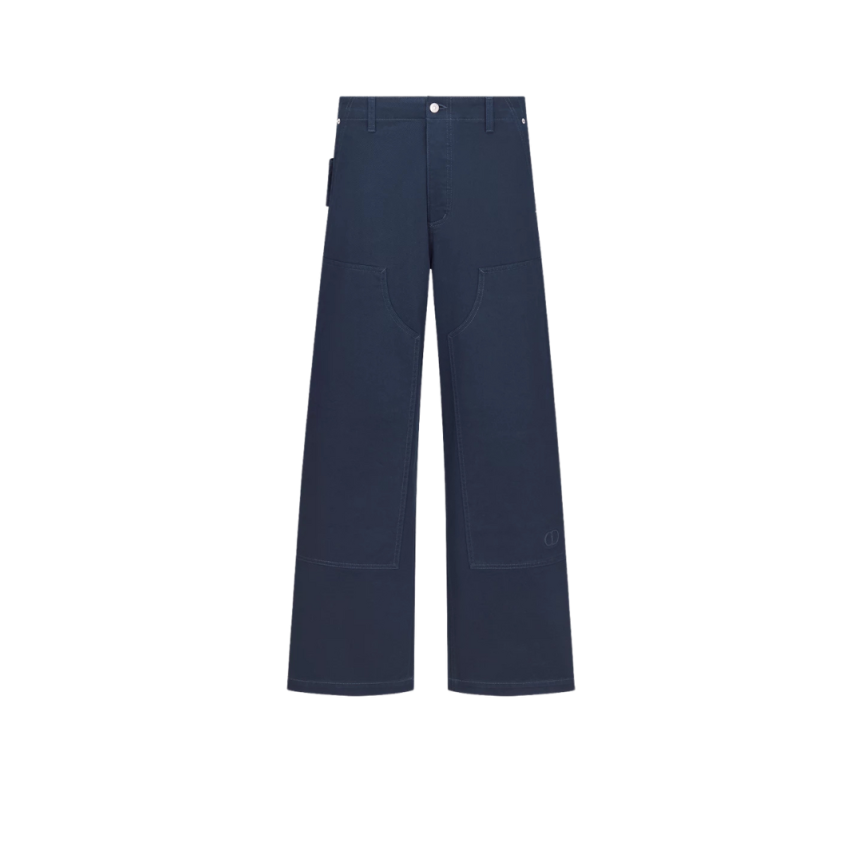 Jean DIOR Carpenter CD Icon Denim coton bleu marine
