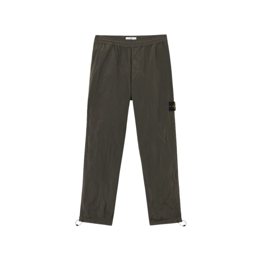 Pantalon STONE ISLAND nylon métal Chrome ECONYL® kaki