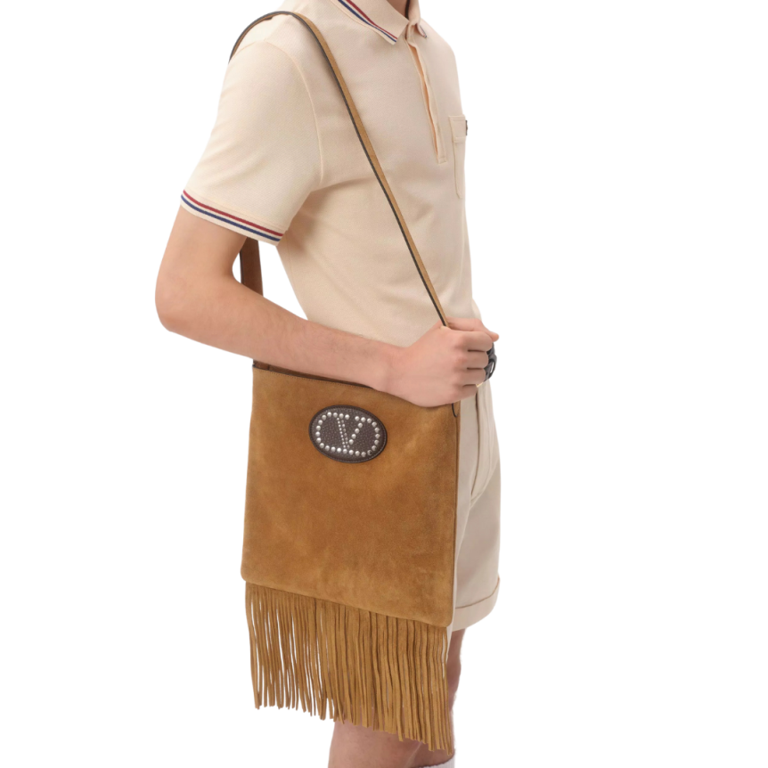 Polo VALENTINO piqué coton écru écusson V Logo