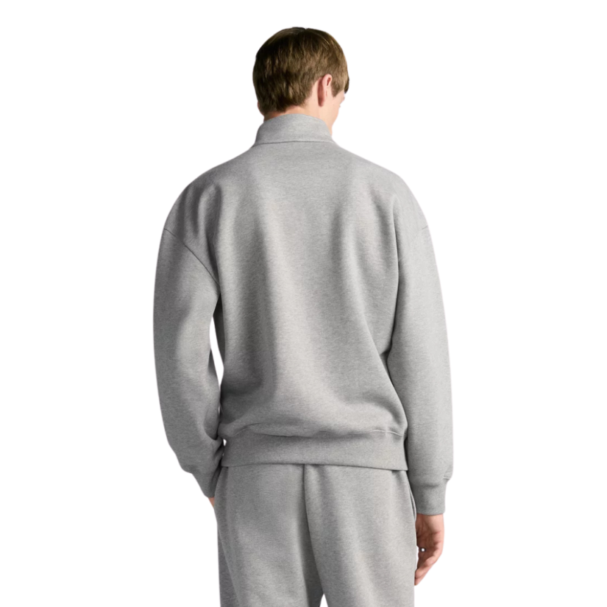 Sweatshirt demi-zippé DIOR CD Icon molleton coton gris