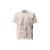 T-shirt col rond coton jersey blanc imprimé City Metropolis Series