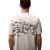 T-shirt col rond coton jersey blanc imprimé City dos Metropolis Series