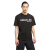 T-shirt col rond coton noir logo Grenoble effet miroir