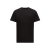 T-shirt col rond coton noir logo graffiti velours dos