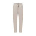 Pantalon long beige cordon taille