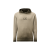 Sweat-shirt à capuche coton chenille tie & dye gris