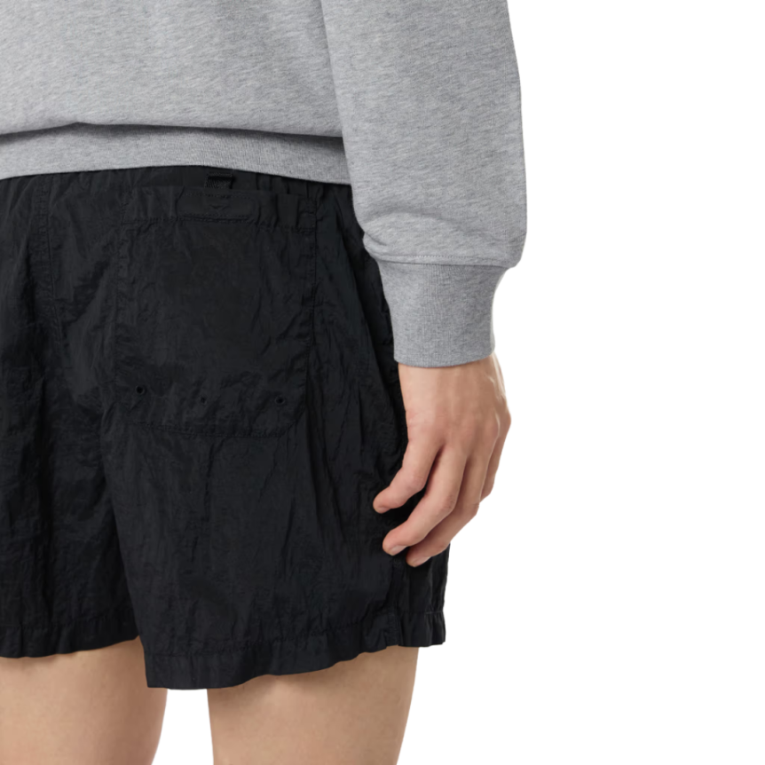 Short de bain STONE ISLAND nylon Econyl® métal noir