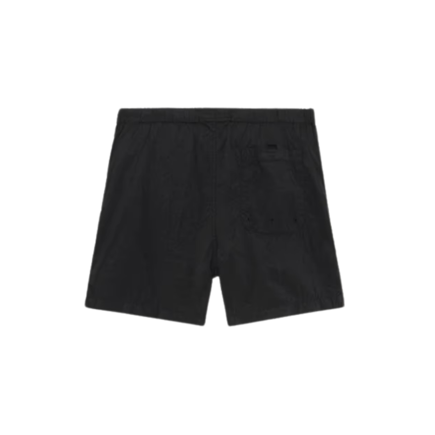 Short de bain STONE ISLAND nylon Econyl® métal noir