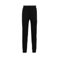 Pantalon de survêtement jogging coton noir cordon taille