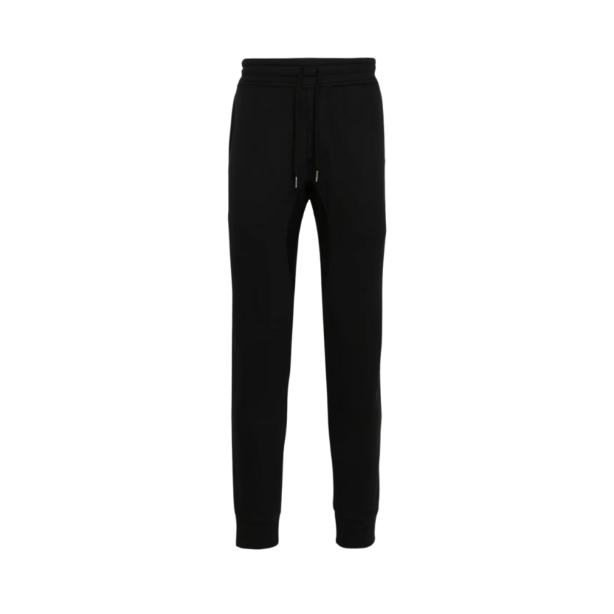 Pantalon de survêtement jogging TOM FORD coton noir cordon taille
