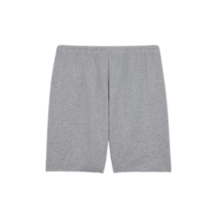 Short survêtement CELINE blason coton molletonné gris logo noir