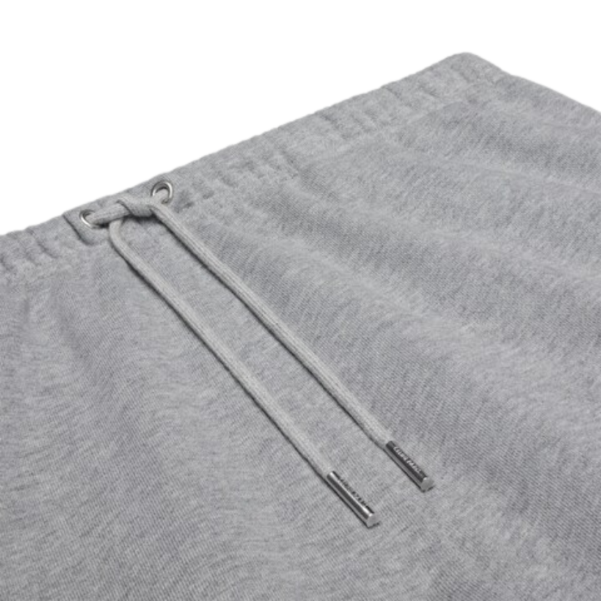 Short survêtement CELINE blason coton molletonné gris logo noir