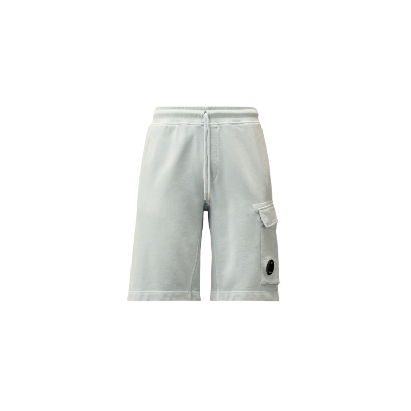 Short molleton coton bleu...