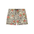 Short de bain imprimé zèbre fleurs