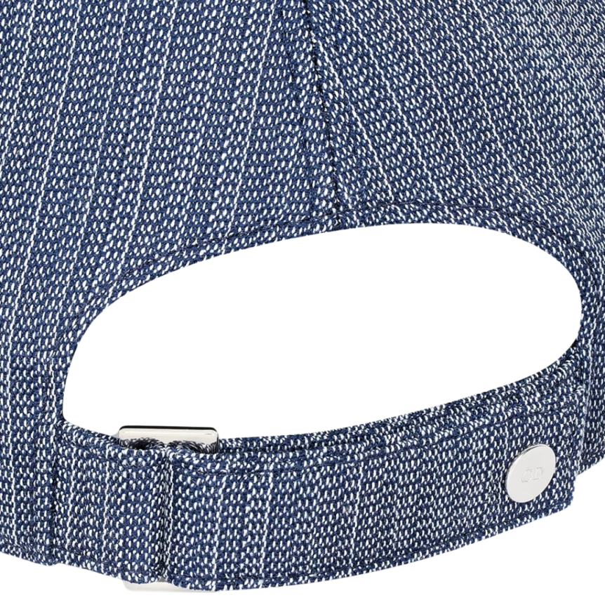 Casquette DIOR CD Icon Laine vierge bleue