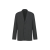 Veste blazer jacquard laine vierge alpaga gris à pois